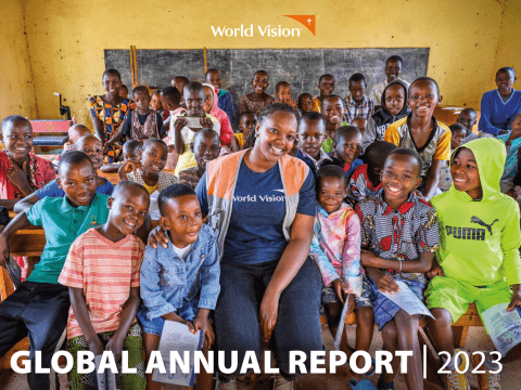 World Vision International Global Annual Report Cover Image