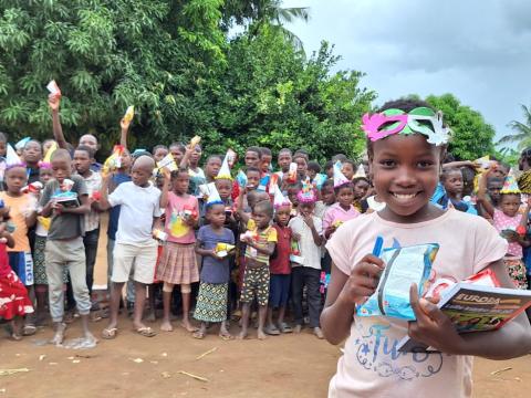 Every Child Anniversary Initiative brings together dozens of children who celebrate anniversaries on a particular date and they get to have friends something that hardly happens to children in rural areas.