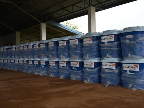 Laos provide WASH Kits and hygiene kits for 1,000 most vulnerable families affected by YAGI