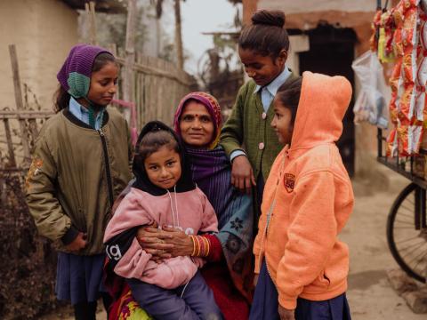 Rita, a child in Nepal whose life was transformed through child sponsorship