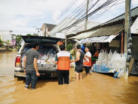 World Vision Thailand supports 2,013 households affected by Typhoon YAGI essentials such as dry foods, hygiene kit (soap, toothbrush, sanitary napkin) and other non-food items like medicine.