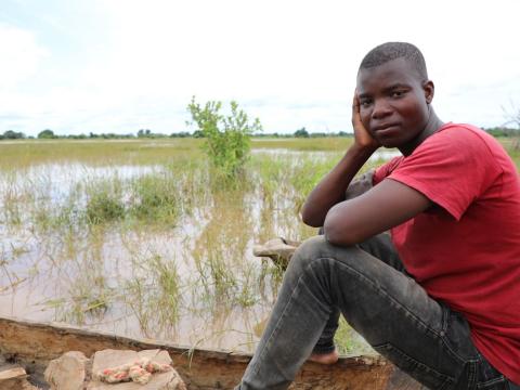 Bezito finds out that access to healthcare is blocked due to the floodwaters that cut off the road to the health facility