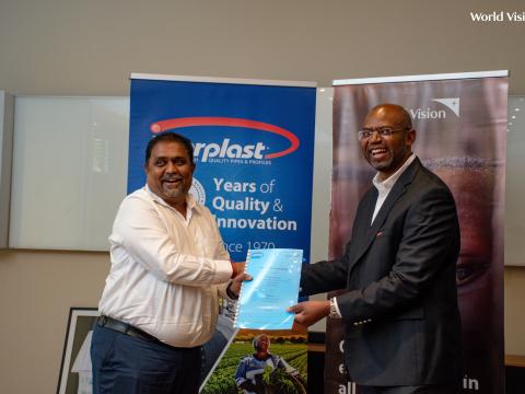 World Vision Ghana and Interplast Ghana