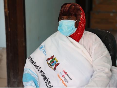 Batulo Muse, a Community Health Worker in Eyl, Puntland 