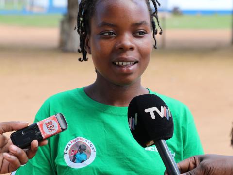 Merina says "Before, survivors had to go to many different places... Now all services are in one space" 