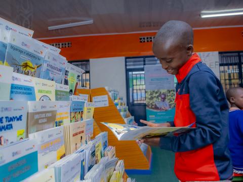 Uburezi Iwacu Community library in Gisagara