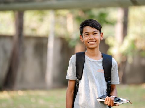 At just 15, Paris has journeyed from being a sponsored child to becoming a confident young leader.