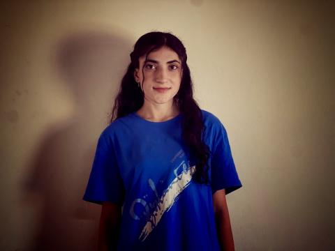 Asia in her home in Sinjar © World Vision 2025.