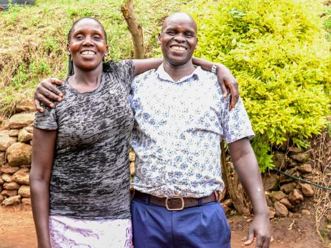 Monica and Dominic’s story offers more than just hope. It is proof that healing is possible for families struggling with conflict. ©World Vision Photo/ Hellen Owuor