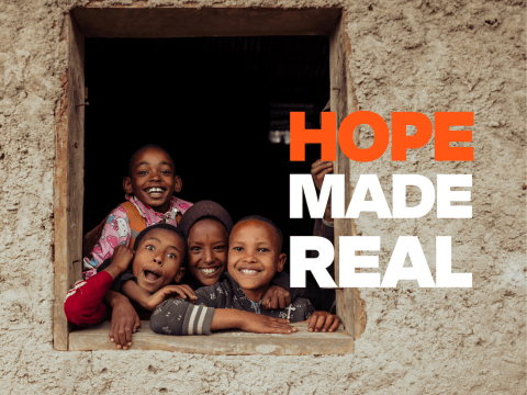 Hope Made Real_Children Smiling