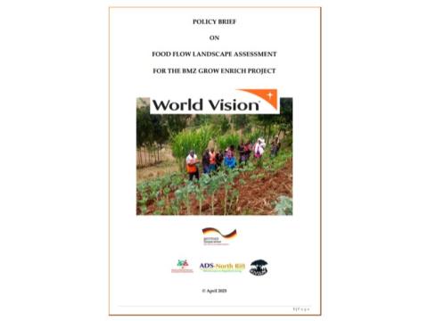 Food Flow Landscape Assessment Policy Brief