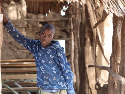 Gabriel, sanitation young leader.