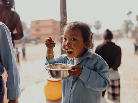 School meals in Uduyapur
