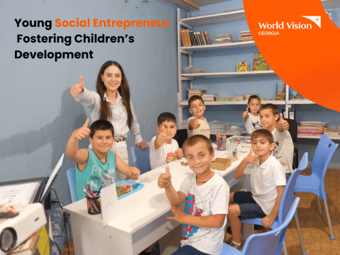 Mariam Jabniashvili, a young social entrepreneur from mountainous Georgia