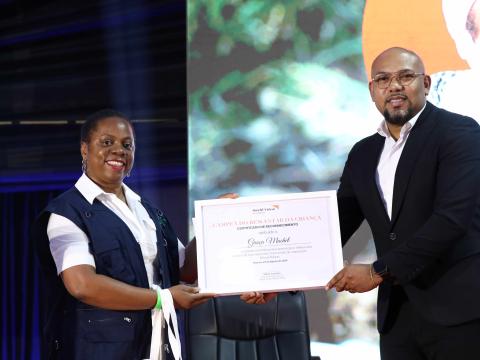 Child Well Being Champions is an award World Vision Mozambique celebrates those making a difference in the life of children.