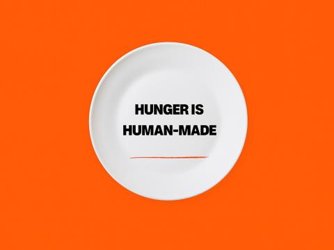 hunger is human-made
