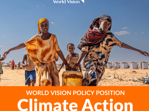 Climate Action: World Vision Policy Position