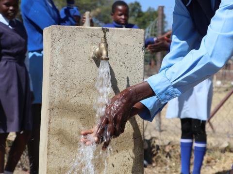 Water brings life to Fula Primary School