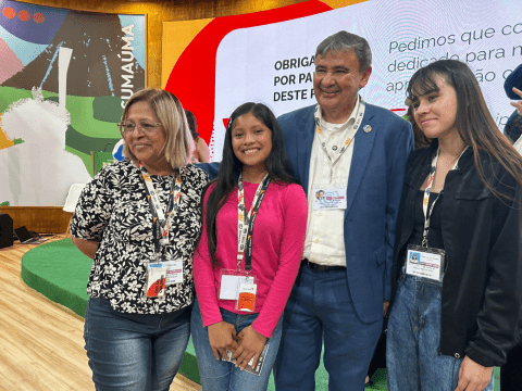 Florecita and Davila Word Vision Delegates at Cop30