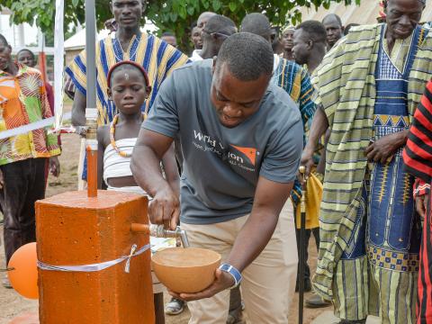 Water system commissioned in Nkyenekyene