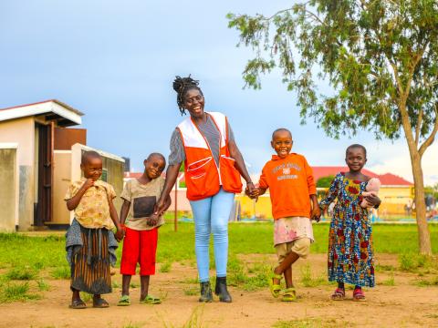 World Vision working together