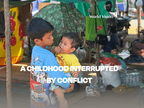 A CHILDHOOD INTERRUPTED BY CONFLICT
