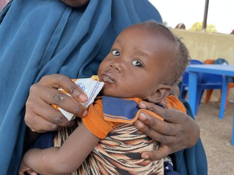World Vision is supporting mothers and children with health and nutrition supplies, if the funding does not improve, such support will stop