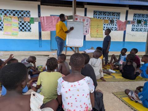 Volunteer from Ghana