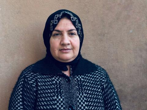 Mayada, a participant in World Vision’s Nexus Accelerator Fund project. Photo credit: World Vision Iraq © 2025.