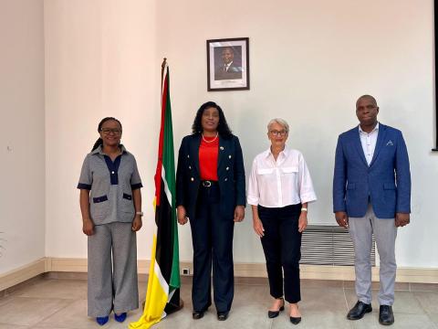 Minister of Education and Culture express satisfaction with the historic building about to be renovated.