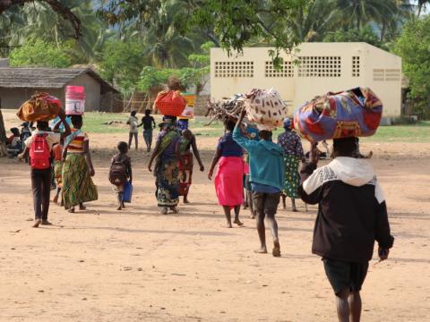 The sound of violence has faded, but its effects are just beginning