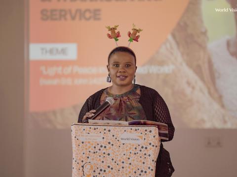 Tinah Mukunda, National Director, World Vision Ghana