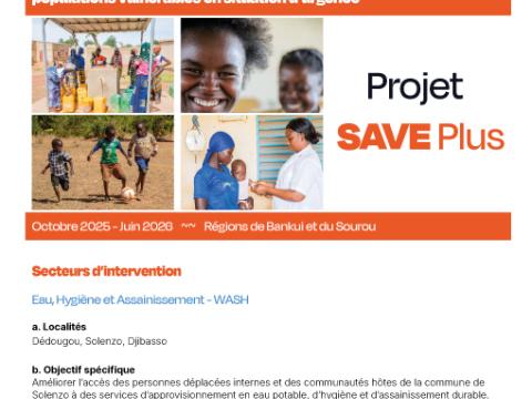 SAVE Plus Project: Strengthening Integrated Multisectoral Assistance for Vulnerable Populations in Emergency Situations