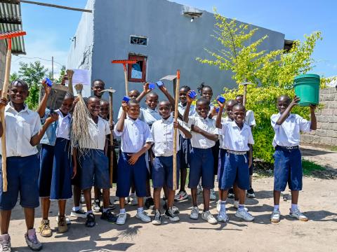 the environment brigade of school