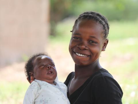 World Vision is working with the family local authorities to ensure that mother and child get the required support.