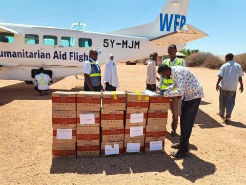 In Partnership with the Somalia logistics cluster, WV delivered more than 25 thousand MT of lifesaving material