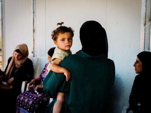 Middle East Crisis Children 