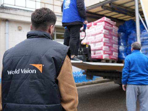 World Vision Albania and partner staff conducting rapid needs assessment in flood-affected areas of Durrës.
