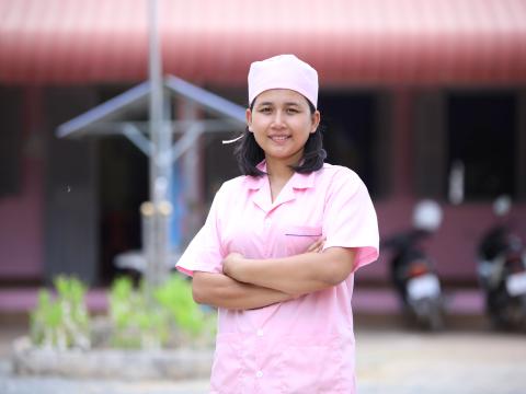 Former sponsored children Vithalin