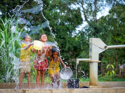 Where water flows, hope grows