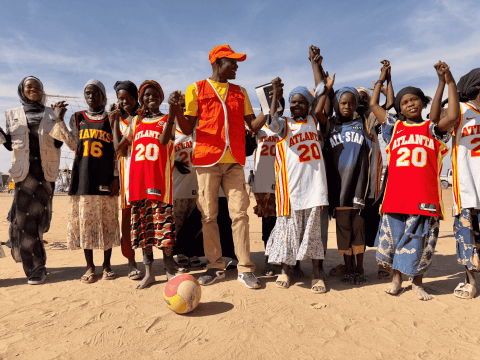 Tokelal Guillaume grew up in a refugee camp