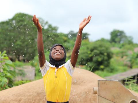 Borehole in Northern Mozambique