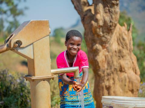 Clean and safe drinking water has brought joy to community members