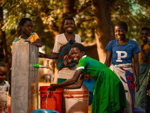 Clean Water Boosts Sanitation and School Attendance in Nsamba Village