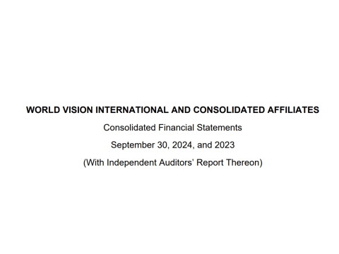 Consolidated Financial Statements 2023 and 2024 cover