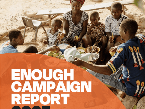 ENOUGH Campaign 2025 Report - West Africa - Cover Page