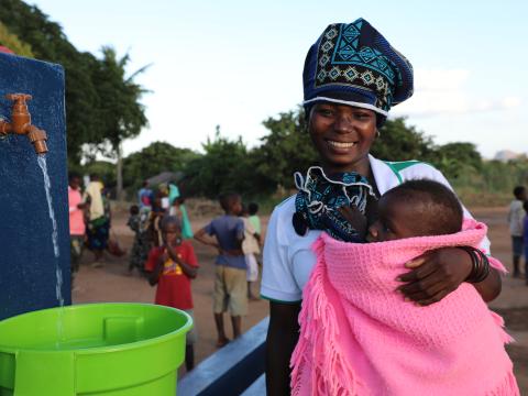 Women and girls are among the main beneficiaries of the expansion of water sources at the community level.
