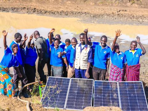 World Vision Irrigation Project Helps Farmers Defy Prolonged Drought