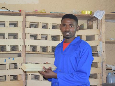 Juvenal in his soap business