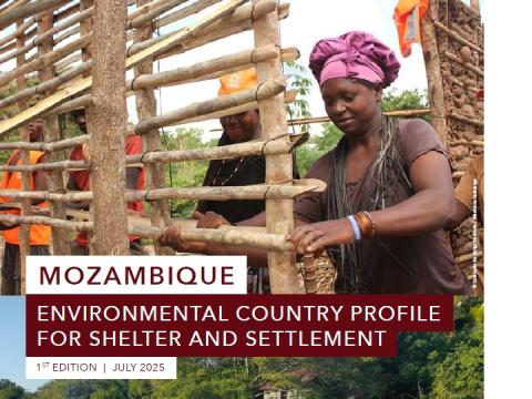 Based on the extensive knowledge of Mozambique Shelter Cluster partners and Government counterparts, many of whom contributed to the development of the Profile.